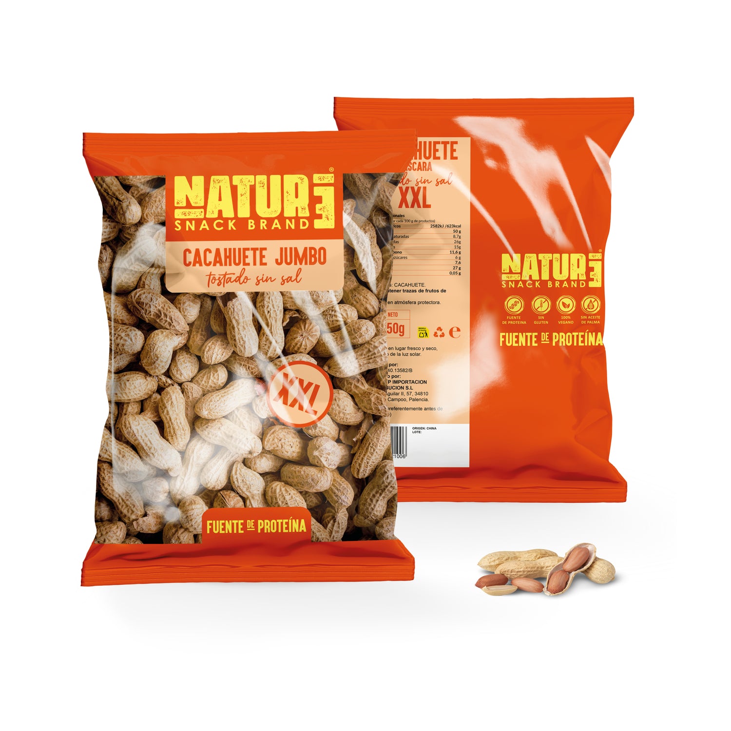 CACAHUETE TOSTADO JUMBO EXTRA