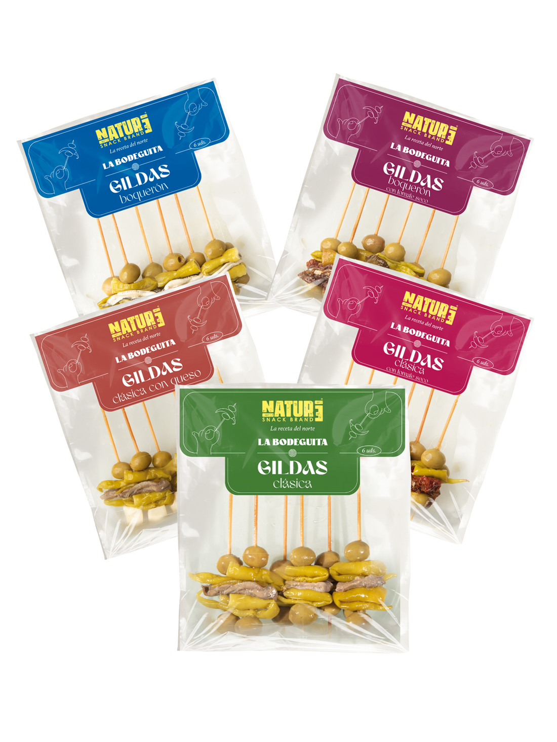 PACK CATADOR (5 Blisters x 6 Gildas) + ENVIO GRATIS