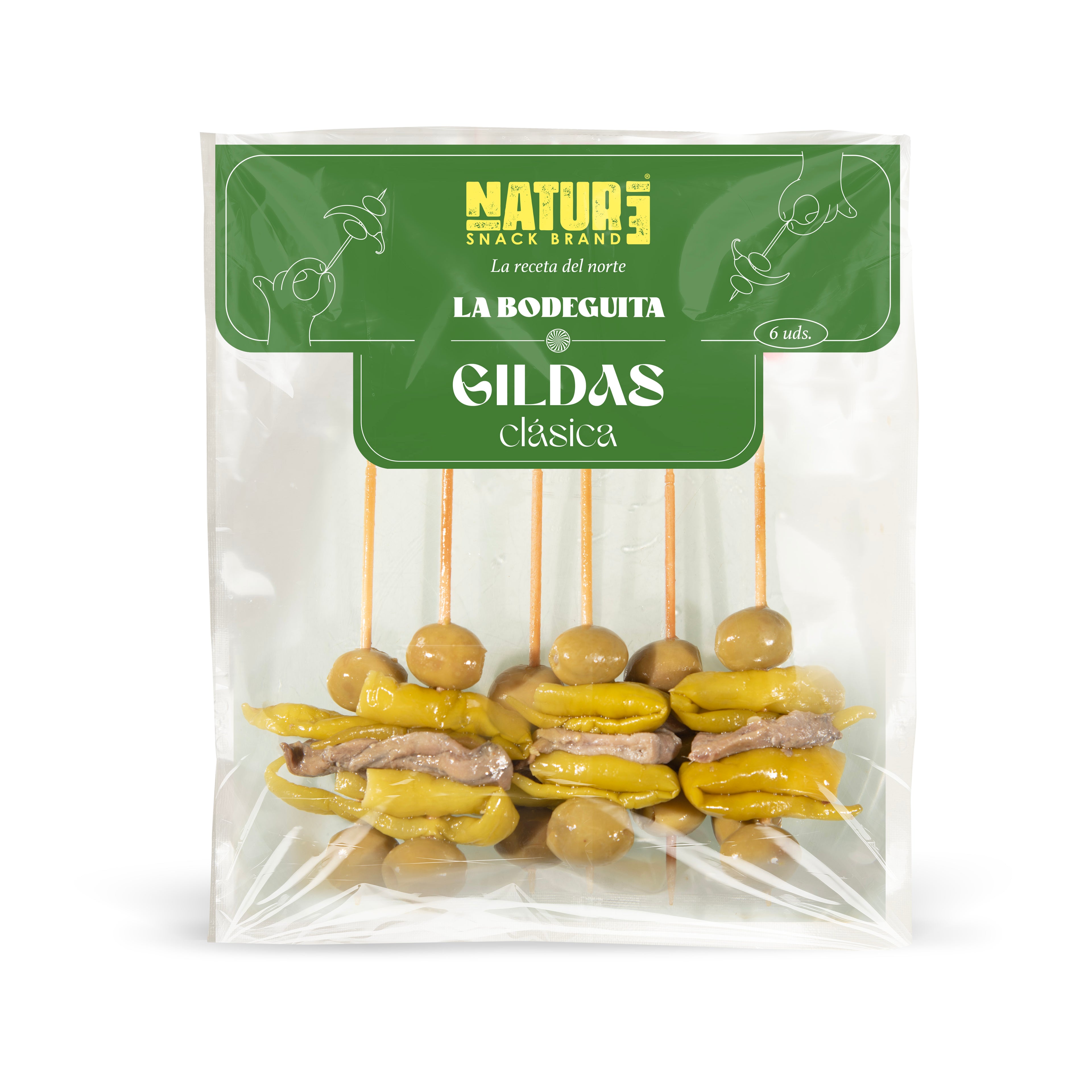 GILDA CLÁSICA DE ANCHOA (x6 Gildas)